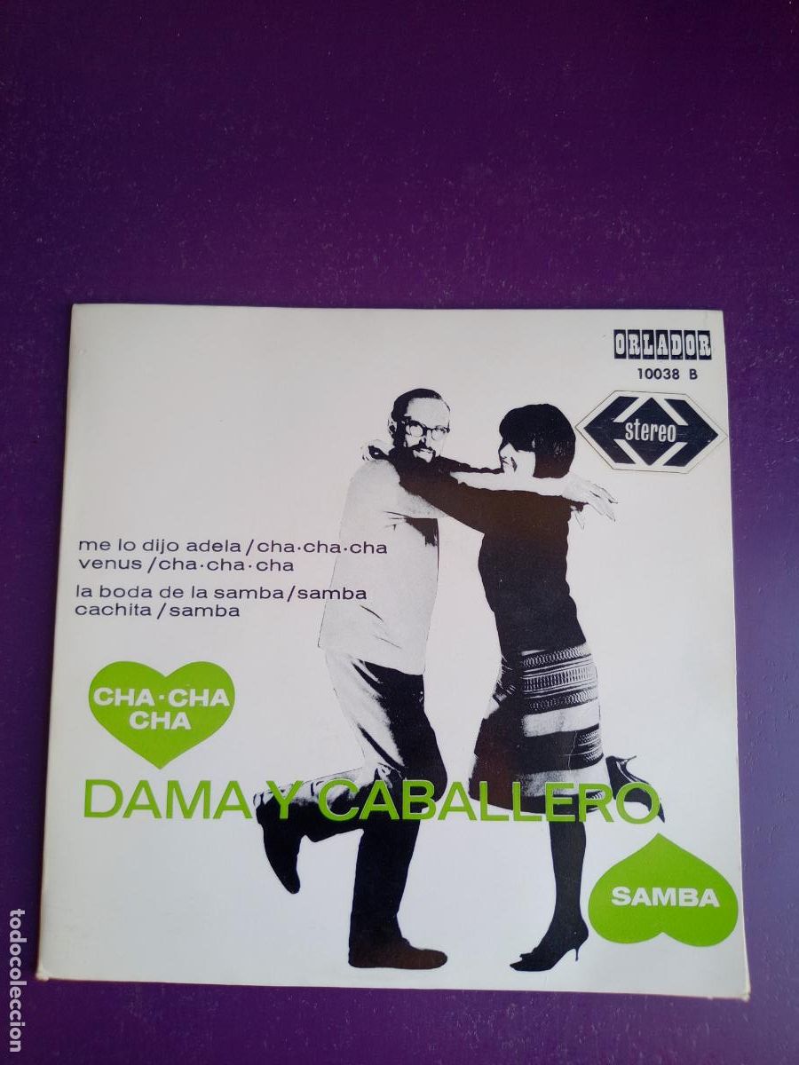 Discos de vinilo: Max Greger Y Su Orq &ndash; Dama Y Caballero +3 ep orlador 1965 - LOUNGE EASY LISTENING LATIN