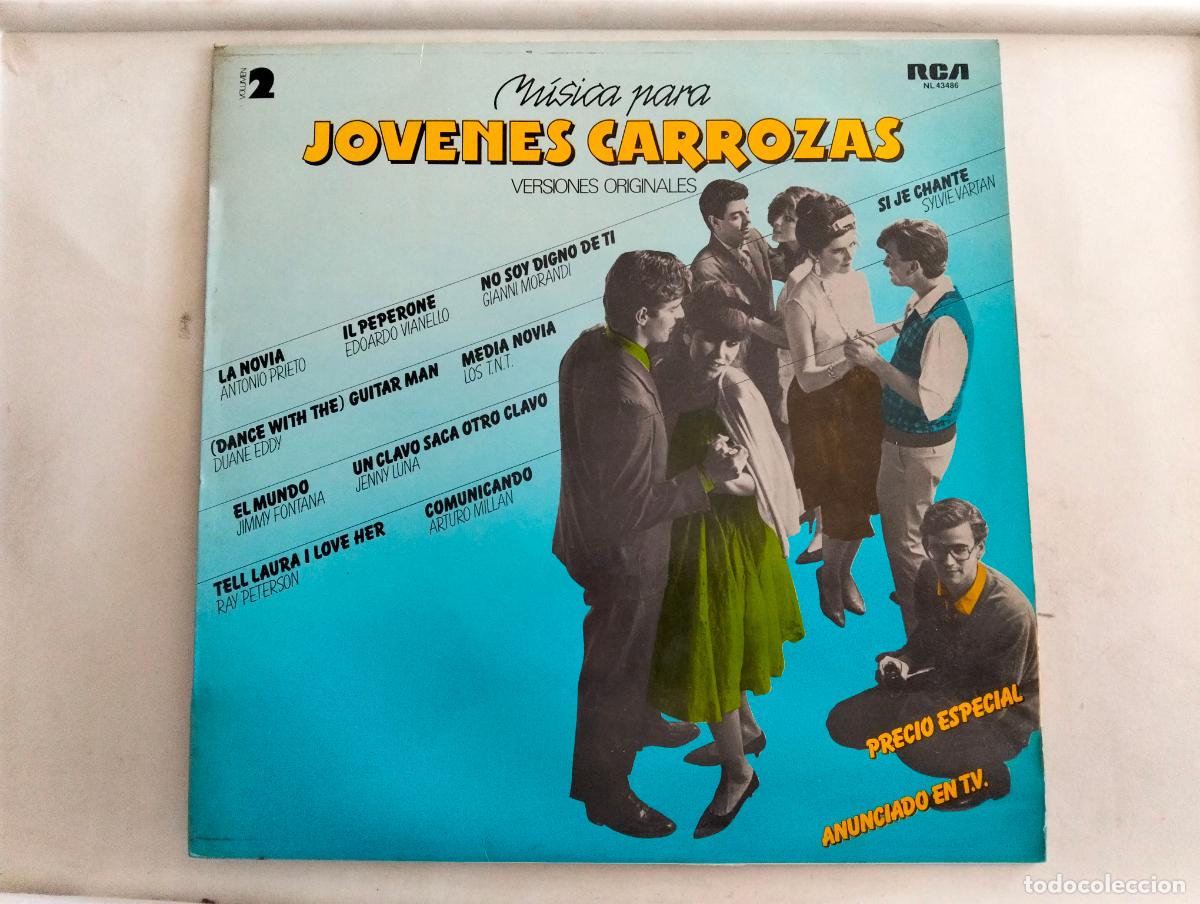 Discos de vinilo: MUSICA PARA JOVENES CARROZAS, DISCO LP VOLUMEN 2, EDITADO RCA, A&Ntilde;O 1980