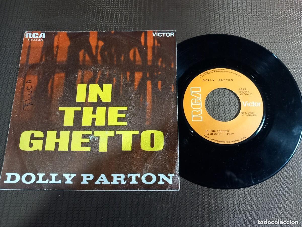 Discos de vinilo: Dolly Parton / In The Ghetto / SINGLE 7&rdquo;