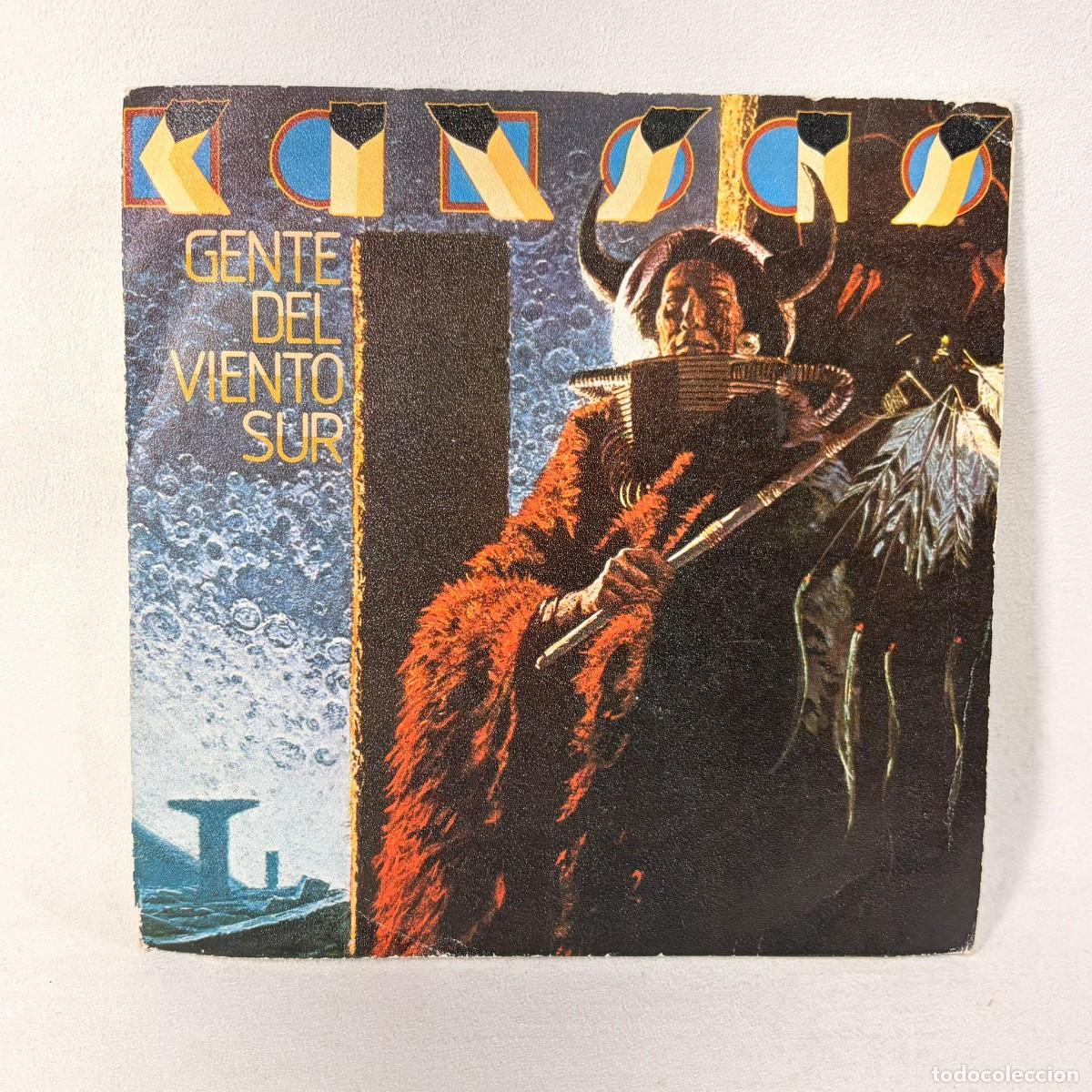 Dischi in vinile: SINGLE KANSAS - GENTE DEL VIENTO SUR - ESPA&Ntilde;A - A&Ntilde;O 1979