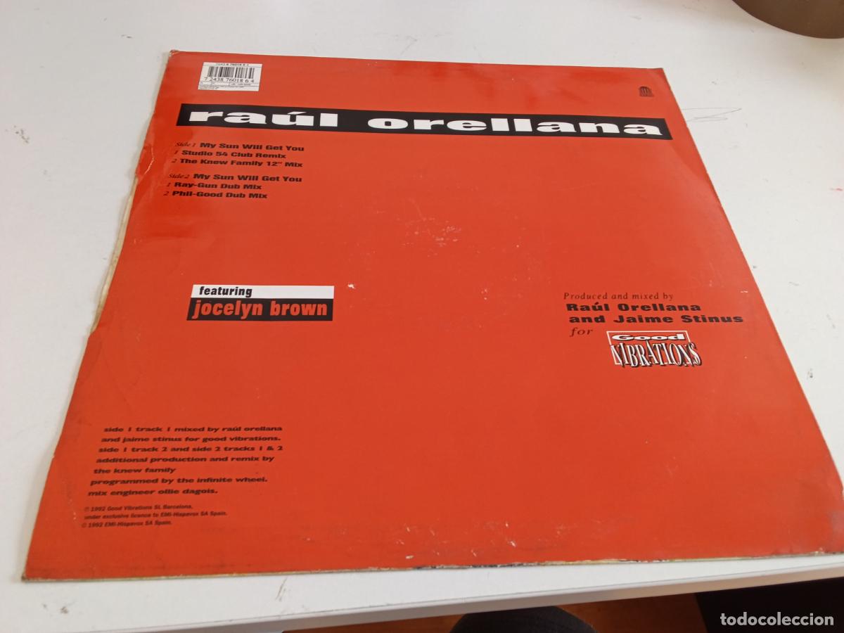 Discos de vinilo: Ra&uacute;l orellana-my sun will get you.maxi - Foto 2