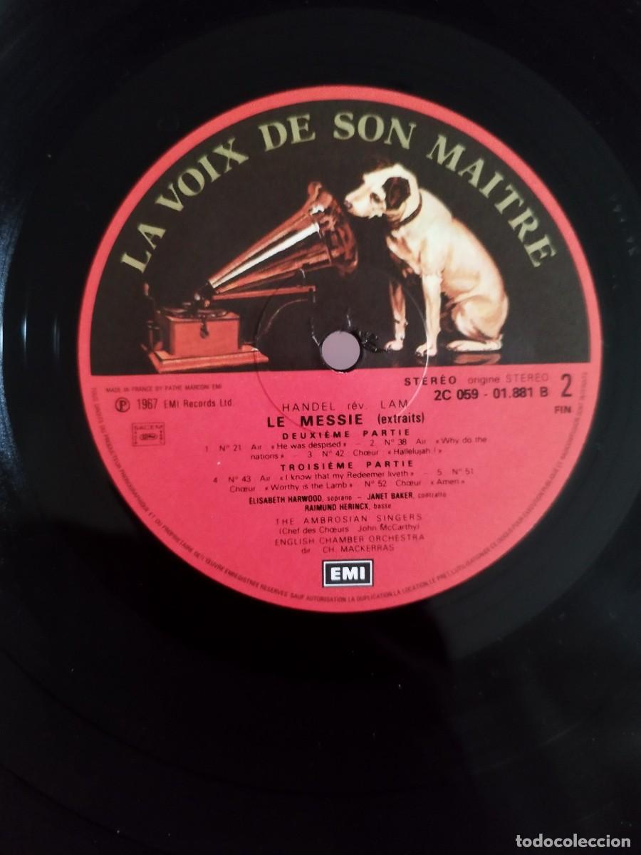 Discos de vinilo: Haendel, Sir Charles Mackerras &ndash; Le Messie. - Foto 2