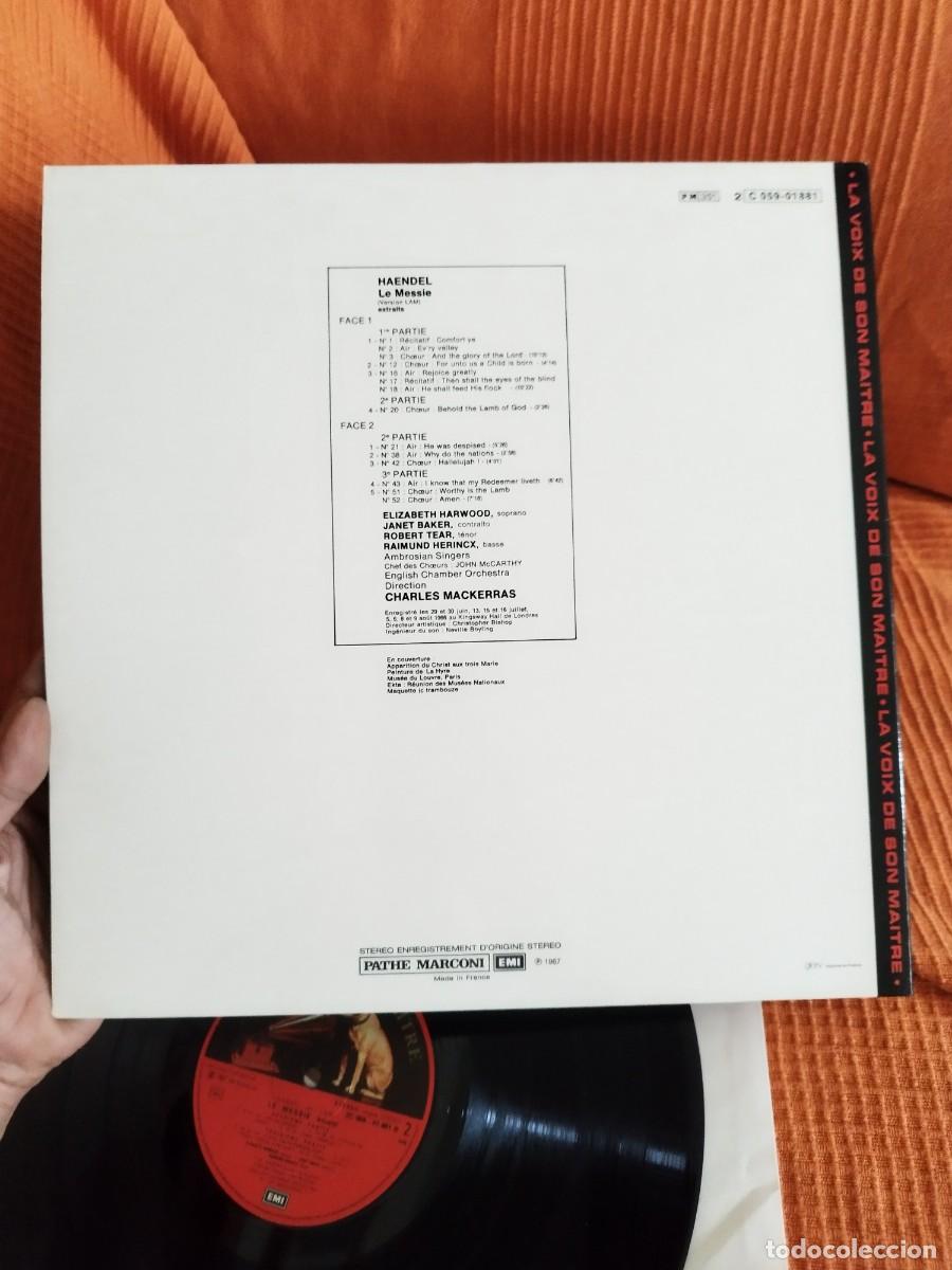 Discos de vinilo: Haendel, Sir Charles Mackerras &ndash; Le Messie. - Foto 4