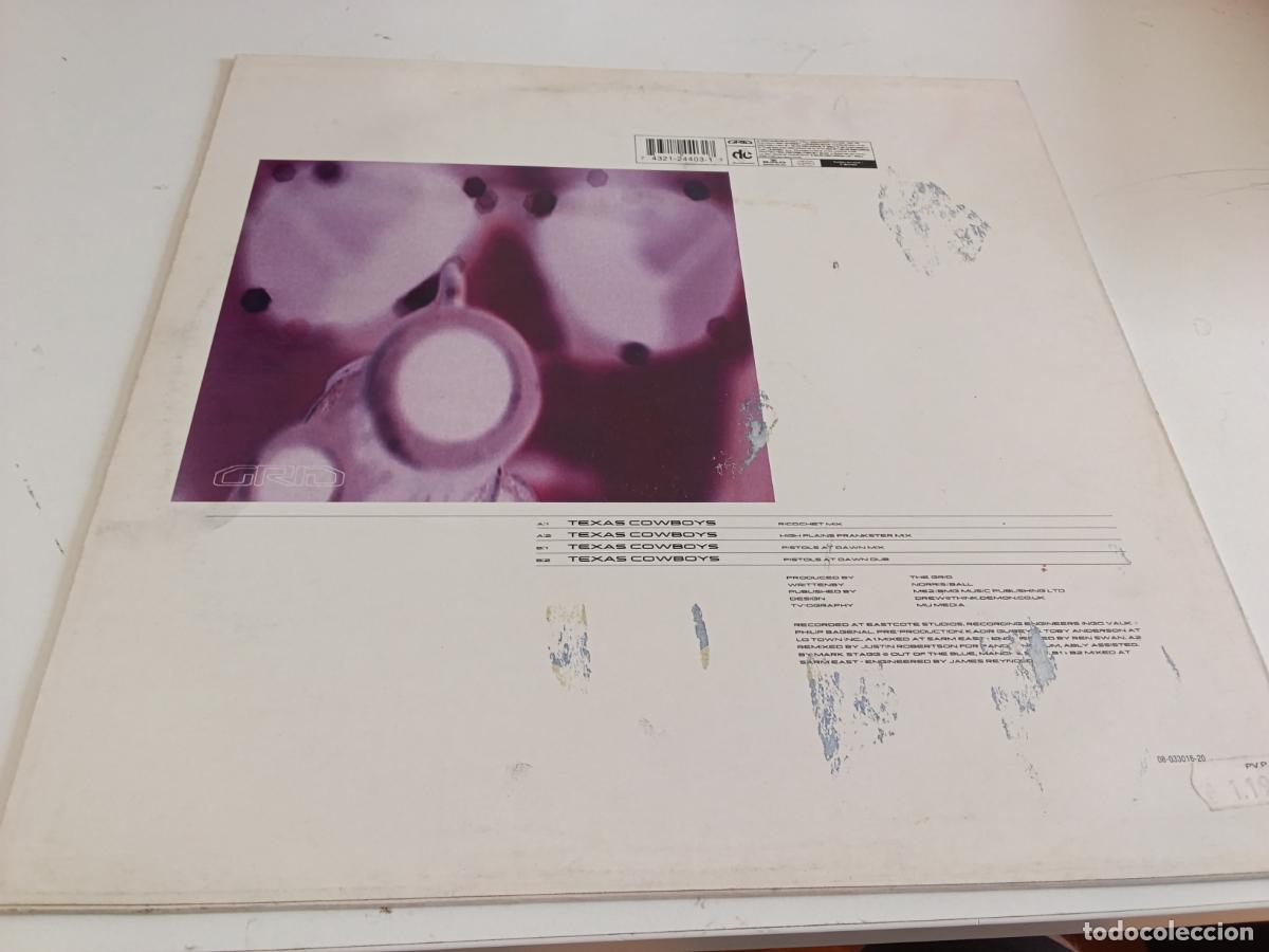 Discos de vinilo: Grid-texas cowboys.maxi - Foto 2