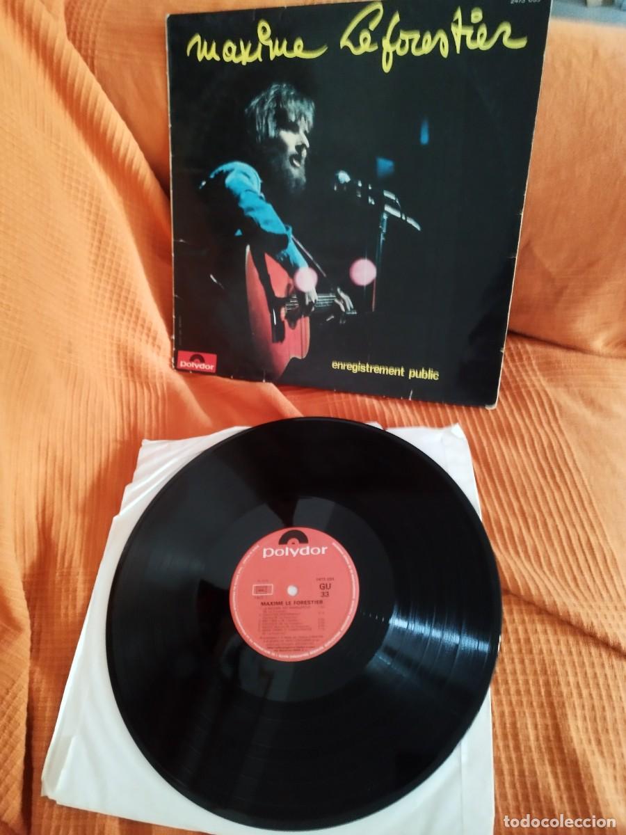 Discos de vinilo: Maxime Le Forestier &ndash; Enregistrement Public. Vinilo lp.