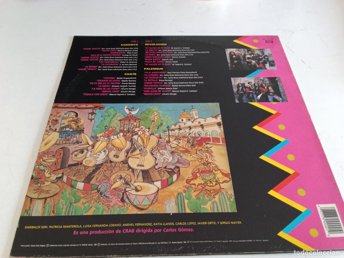 Discos de vinilo: Garibaldi Mex mix .lp - Foto 2