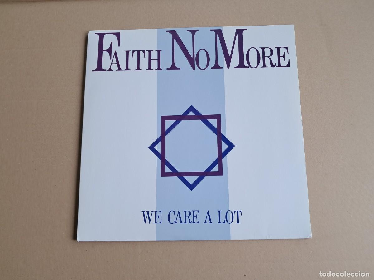 Discos de vinilo: FAITH NO MORE - WE CARE A LOT LP 2015 VINILO BLANCO 180 GRAMOS