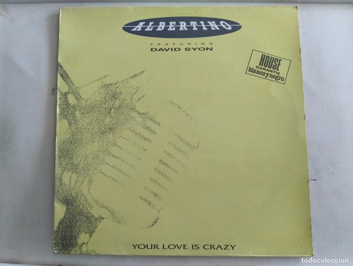 Discos de vinilo: ALBERTINO, FEATURING DAVID SYON, DISCO LP , EDITADO ENERGY RECORDS, A&Ntilde;O 1991