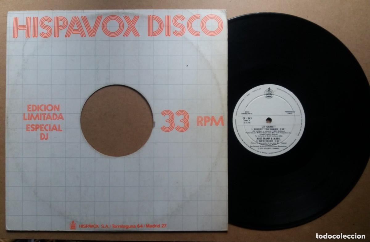 Discos de vinilo: LEIF GARRETT - MIKE TRAMP & MABEL - PEDRO MARIN - RADIO FUTURA / MAXI-SINGLE 12&rdquo;