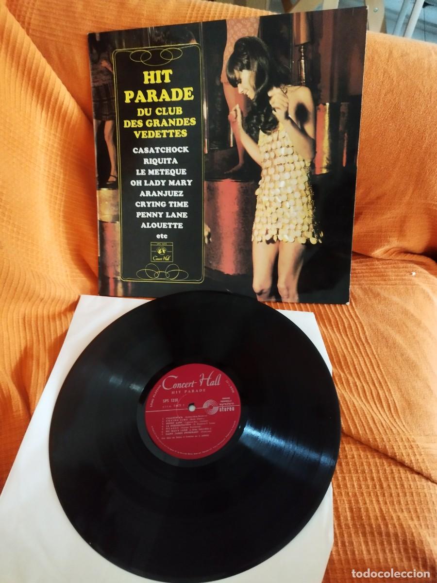Discos de vinilo: Hit-Parade Du Club Des Grandes Vedettes&rdquo; de la discogr&aacute;fica Concert Hall. Vinilo lp.