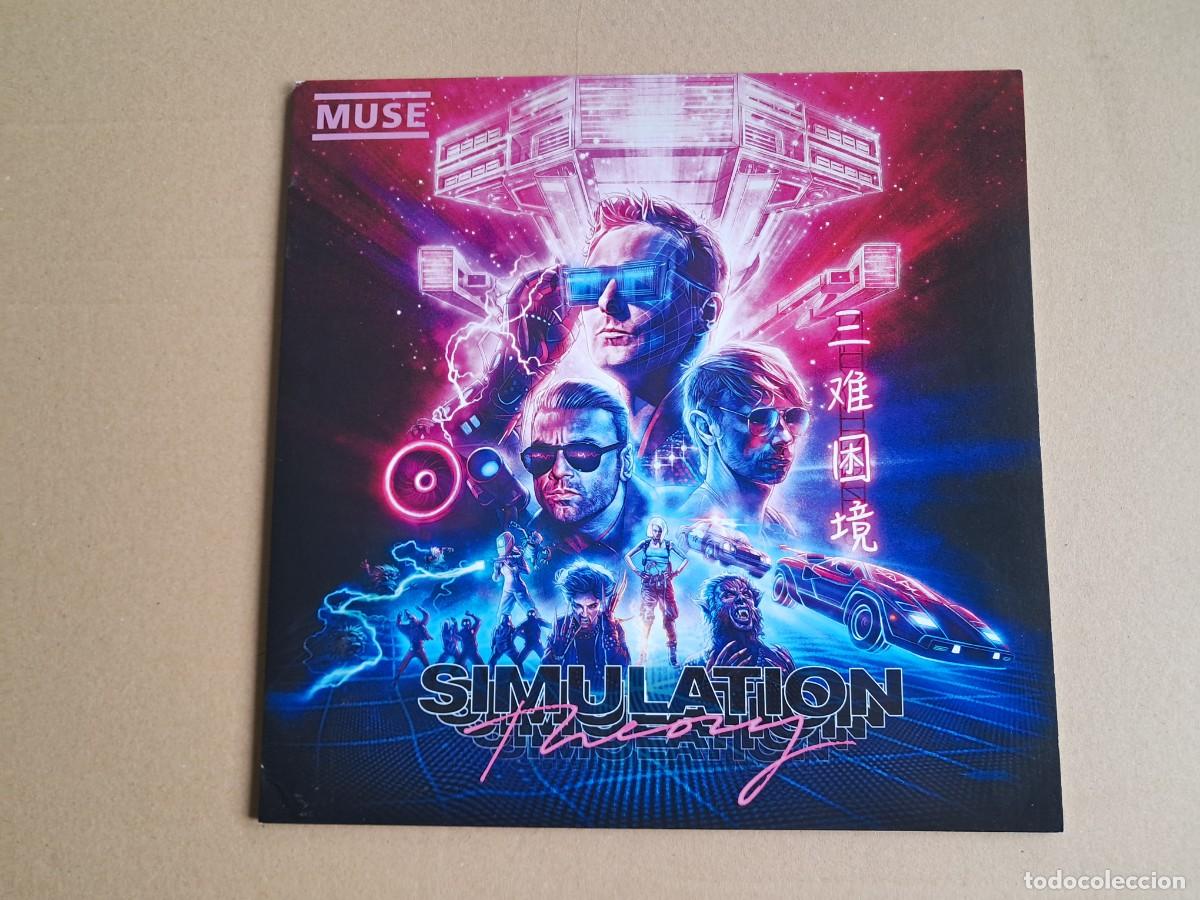 Discos de vinilo: MUSE - SIMULATION THEORY LP 2018 EDICION EUROPEA VINILO 180 GRAMOS
