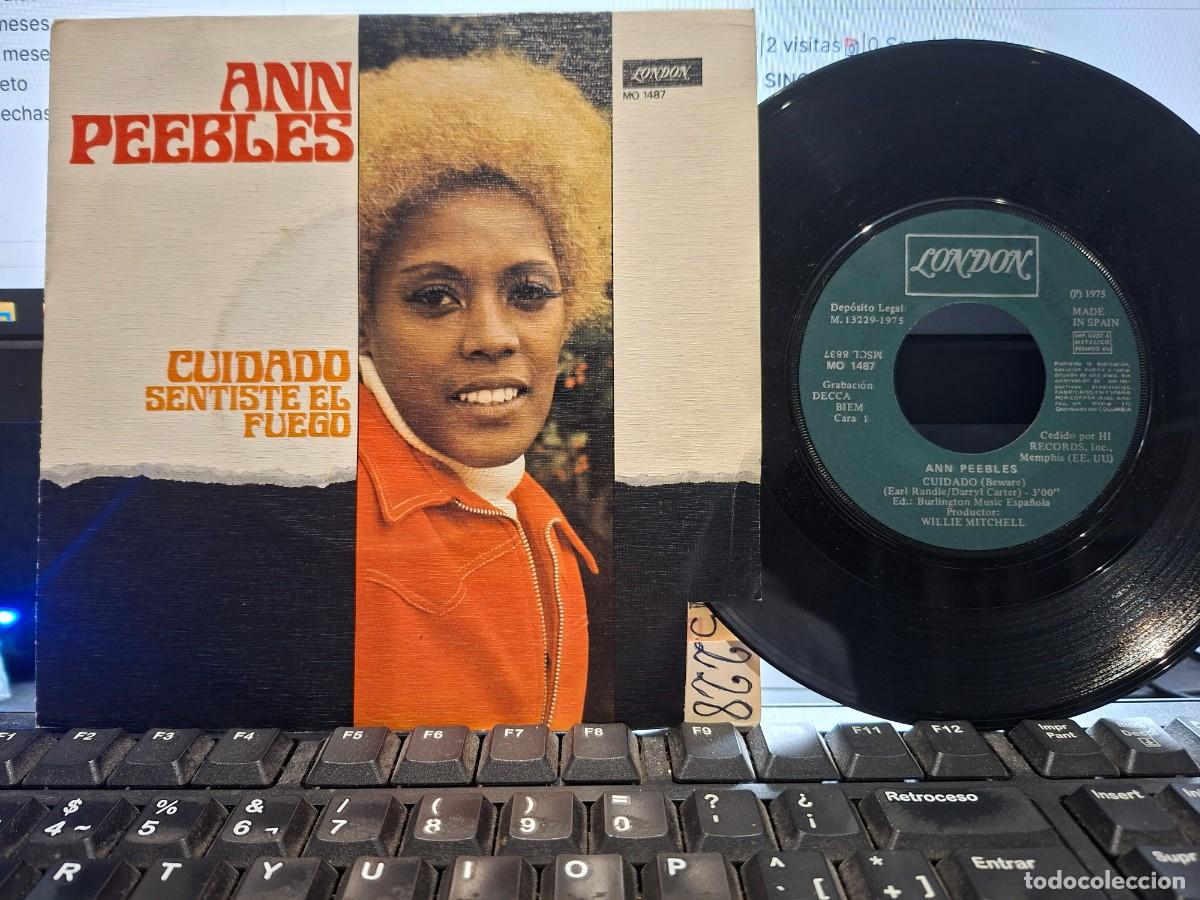 Discos de vinilo: ANN PEEBLES - BEWARE - SINGLE DE VINILO C- 33