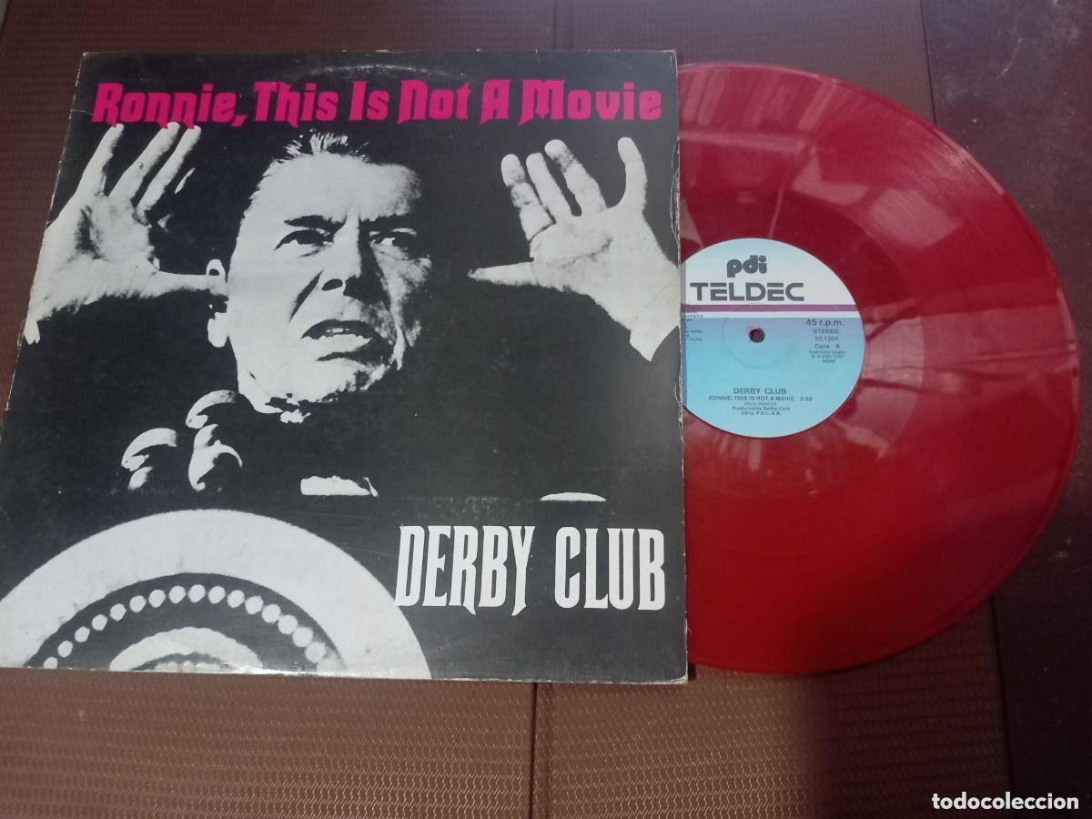 Discos de vinil: Derby Club / Ronnie, This Is Not A Movie / MAXI-SINGLE 12&rdquo; [VINILO ROJO TRANSL&Uacute;CIDO]