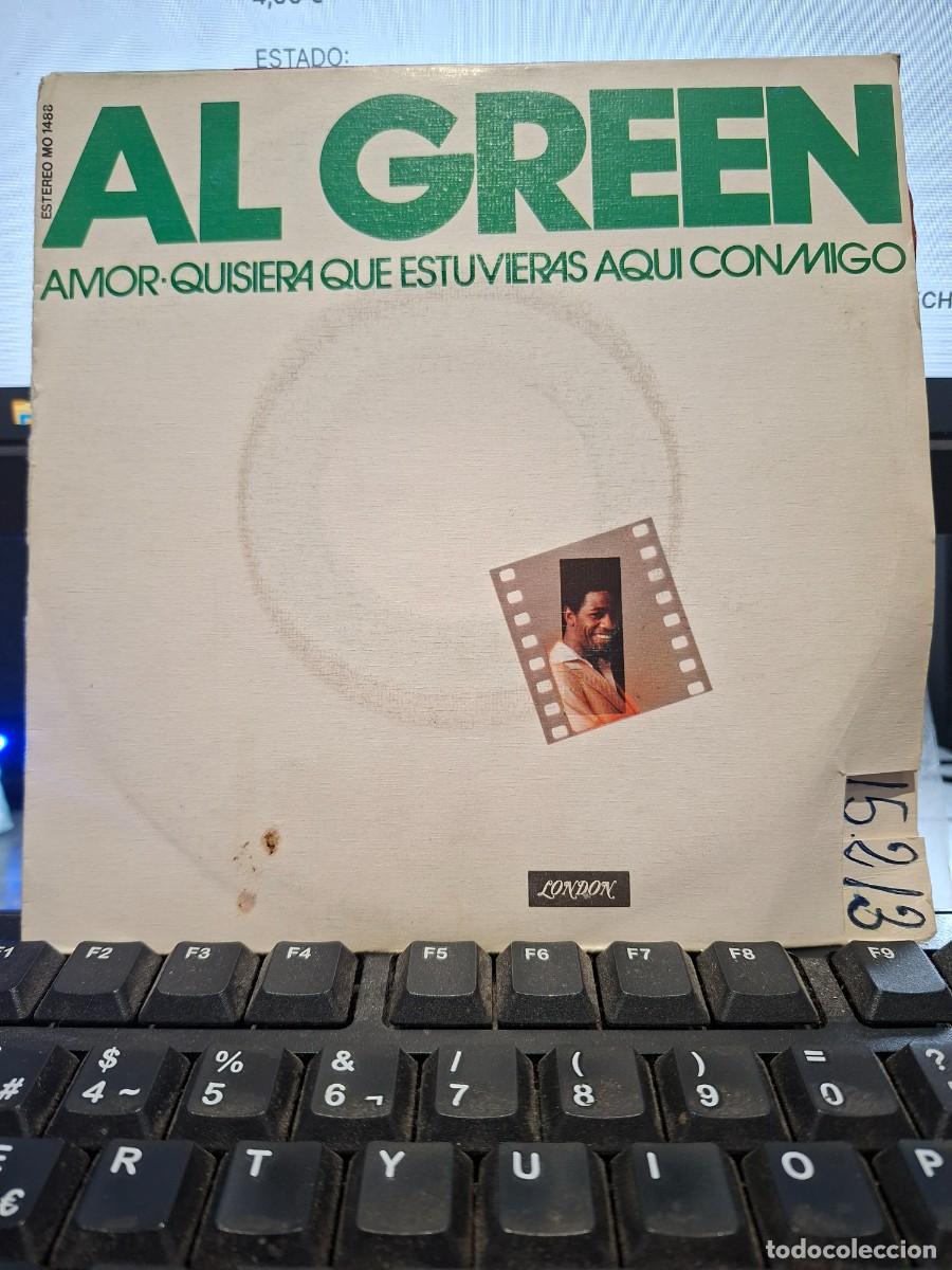 Discos de vinilo: AL GREEN - L.O.V.E. / I WISH YOU WERE HERE - SINGLE DE VINILO - C- 33