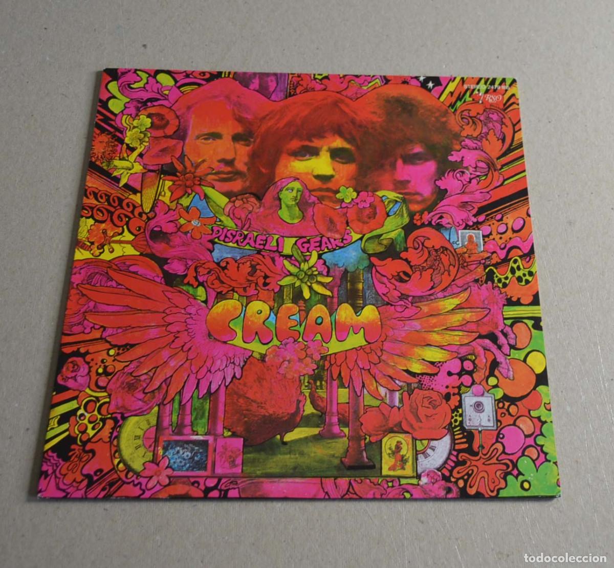 Discos de vinilo: CREAM - DISRAELI GEARS