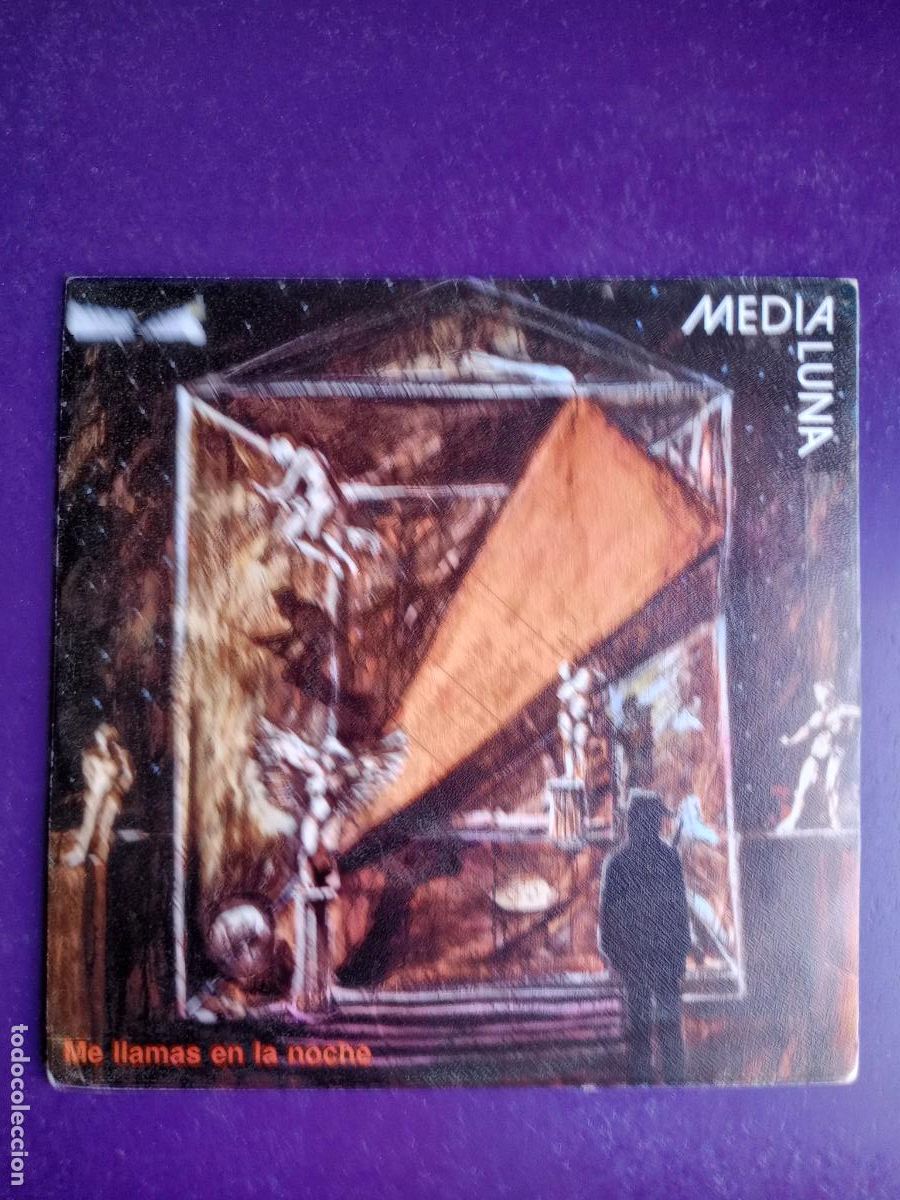 Discos de vinilo: Media Luna &ndash; Me Llamas En la Noche Sg RNE 1993 - NUEVO FLAMENCO