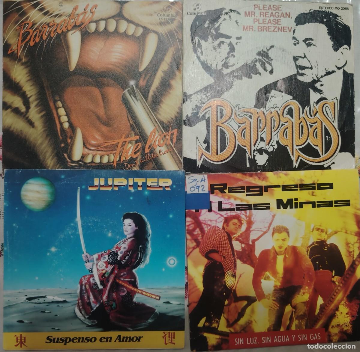 Discos de vinilo: LOTE DE 4 SINGLES POP ROCK ESPA&Ntilde;OL RAROS ORIGINALES LOTE 2 VER FOTOS