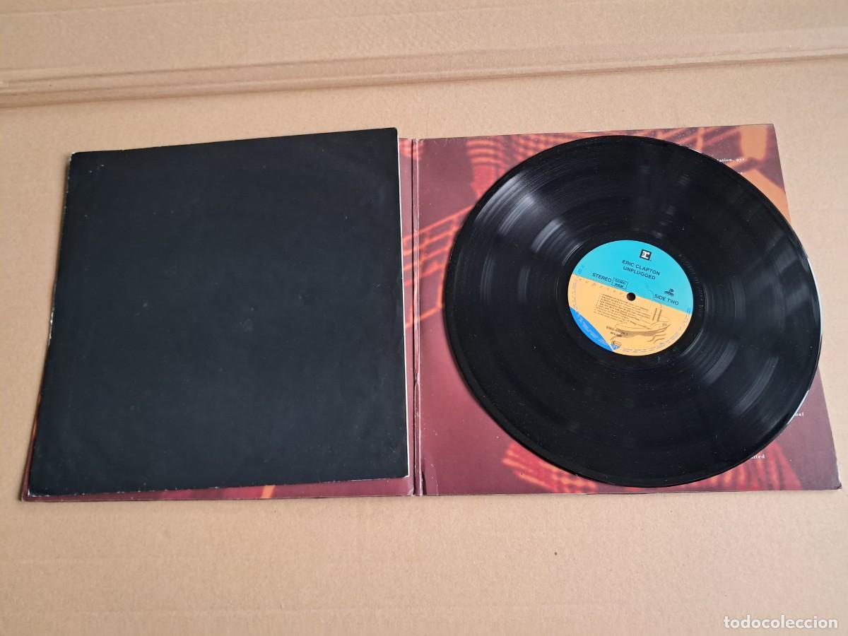 Discos de vinilo: ERIC CLAPTON - UNPLUGGED LP GATEFOLD 1992 EDICION EUROPEA - Foto 6