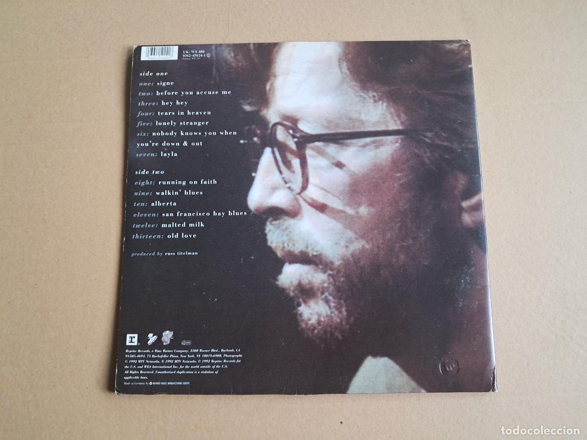Discos de vinilo: ERIC CLAPTON - UNPLUGGED LP GATEFOLD 1992 EDICION EUROPEA - Foto 8