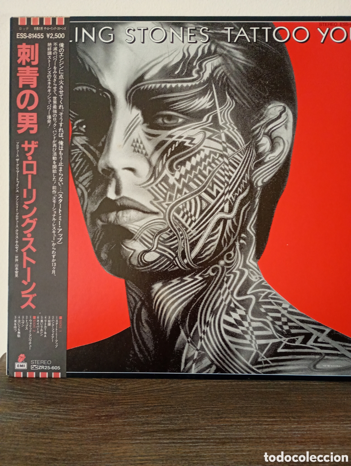 Discos de vinilo: Rolling Stones, Tattoo you 1981. Made in Japan.