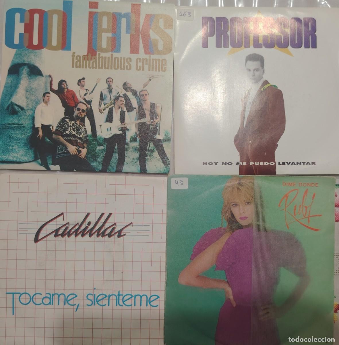 Discos de vinilo: LOTE DE 4 SINGLES POP ROCK ESPA&Ntilde;OL RAROS ORIGINALES LOTE 7 VER FOTOS