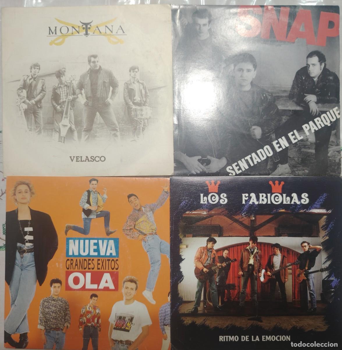 Discos de vinilo: LOTE DE 4 SINGLES POP ROCK ESPA&Ntilde;OL RAROS ORIGINALES LOTE 10 VER FOTOS