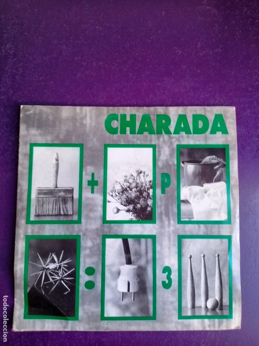 Discos de vinilo: Charada &ndash; Besame Otra Vez - Sg TABU 1990 - POP ROCK, SIN USO - PROD BERNARDO BONEZZI