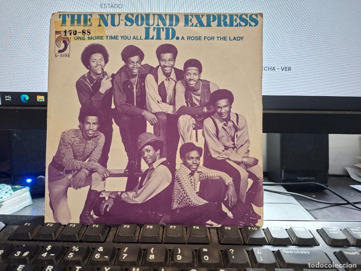 Discos de vinilo: THE NU SOUND EXPRESS LTD. - ONE MORE TIME YOU ALL - SINGLE DE VINILO - C- 34