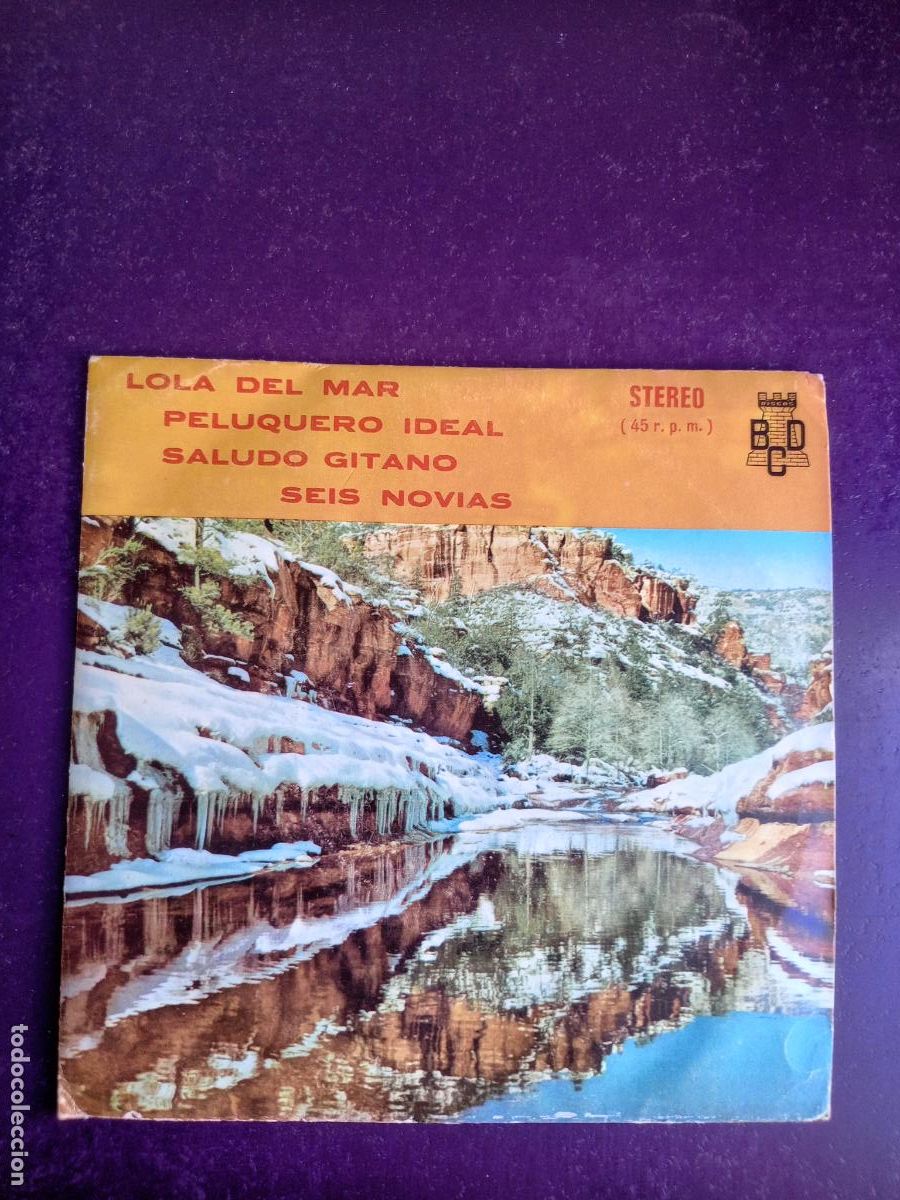 Discos de vinilo: Orquesta De Julio Lorente &lrm;&ndash; Lola Del Mar +3 EP BCD 1975 - JAZZ POP, LOUNGE, SIN USO