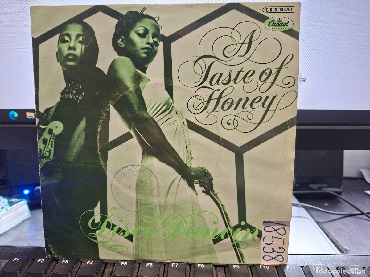 Discos de vinilo: A TASTE OF HONEY - DISCO DANCIN' - SINGLE DE VINILO - C- 34