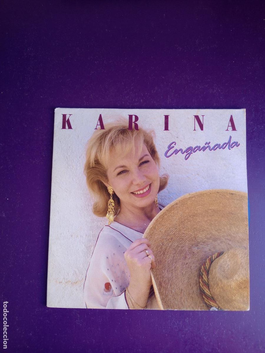 Discos de vinilo: Karina &lrm;&ndash; Enga&ntilde;ada - Sg BCN 1992 - POP - SIN USO