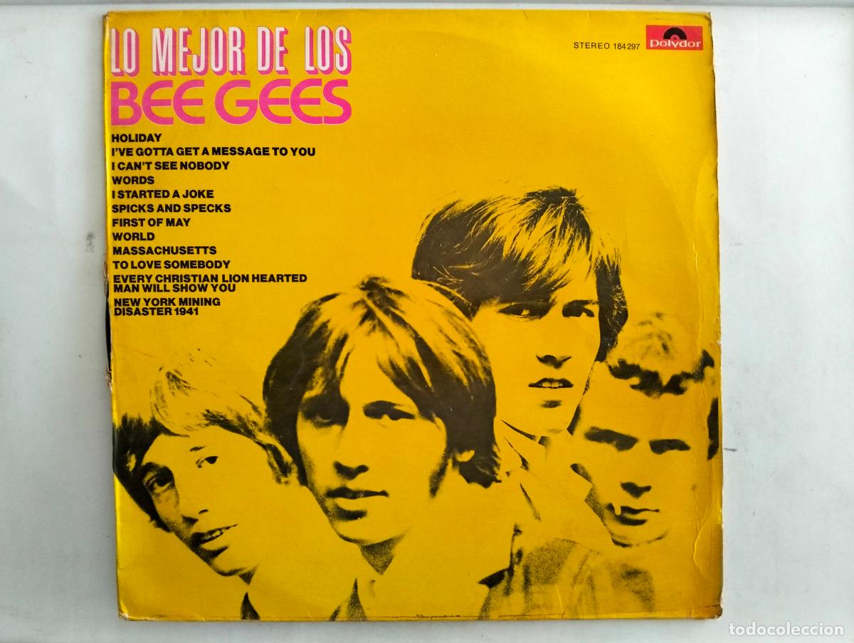 Discos de vinilo: LO MEJOR DE LOS BEE GEES, DISCO LP, EDITADO POLYDOR, A&Ntilde;O 1969