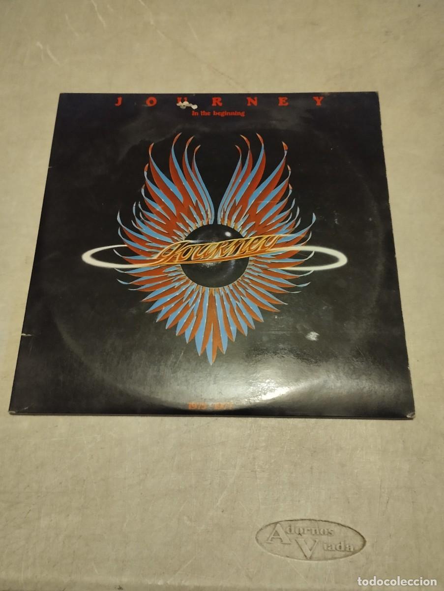 Discos de vinilo: JOURNEY DOBLE LP IN THE BEGINNING ESP.1980 PORTADA ABIERTA
