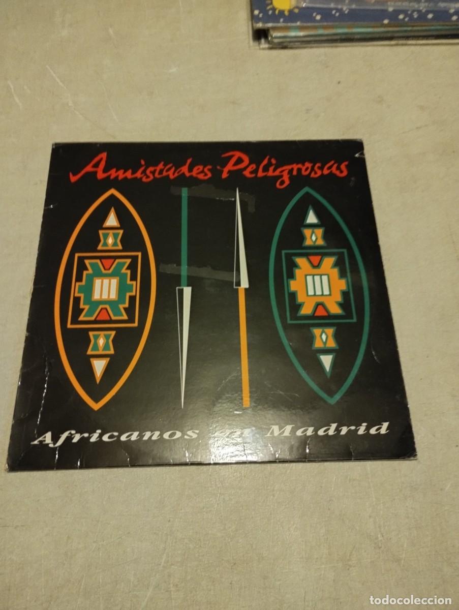 Discos de vinilo: AMISTADES PELIGROSAS MAXI AFRICANOS EN MADRID