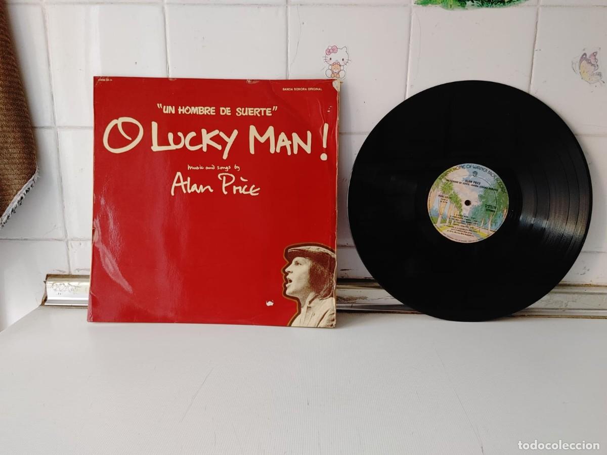 Discos de vinilo: ALAN PRICE-LP O LUCKY MAN-PORT. REGULAR