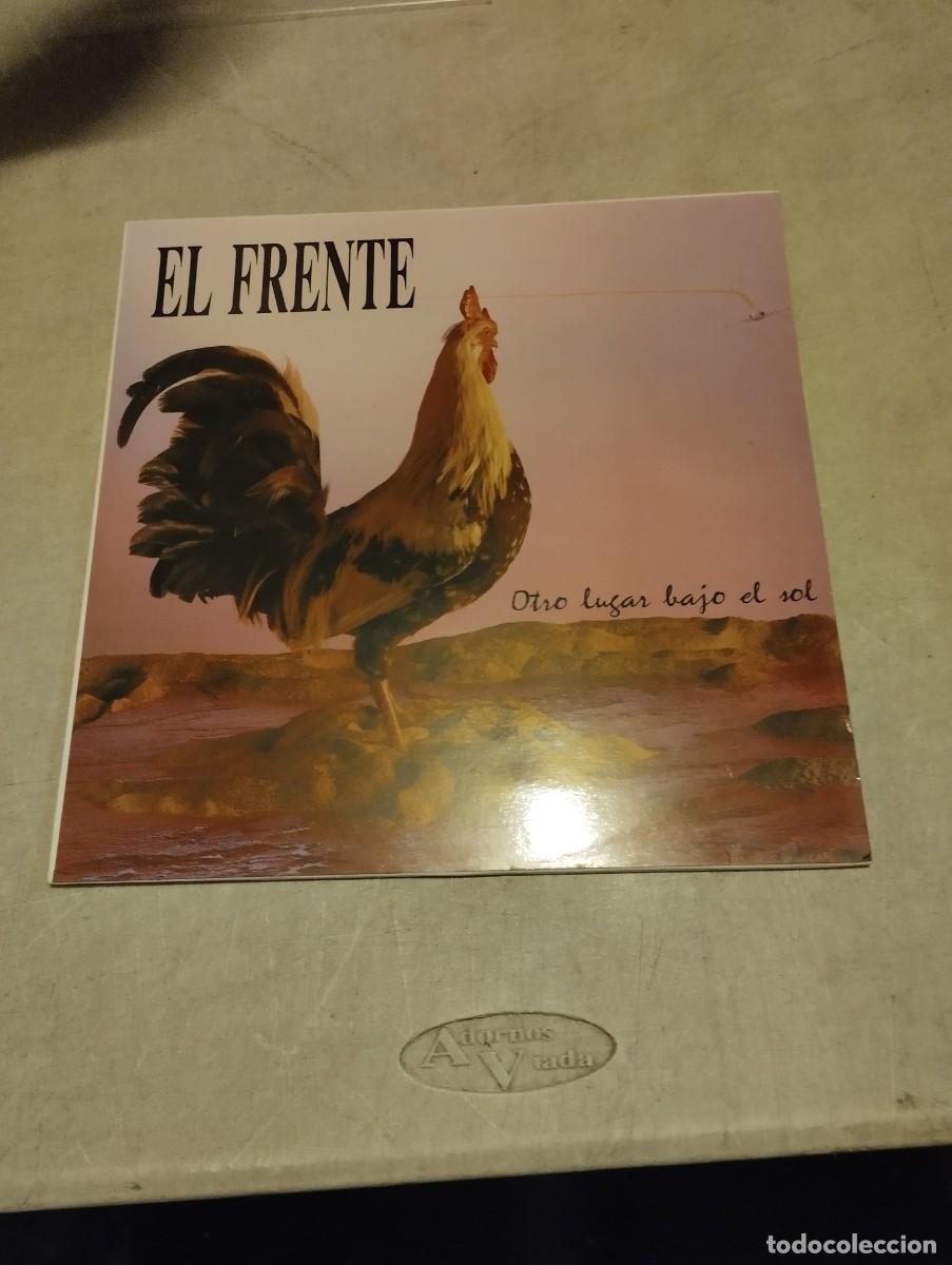 Discos de vinilo: EL FRENTE LP OTRO LUGAR BAJO EL SOL INSERT LETRAS