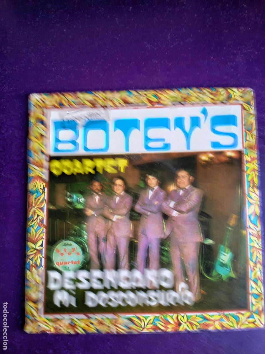 Discos de vinilo: Botey's Quartet &ndash; Desenga&ntilde;o / Mi Desconsuelo Sg INTERDISC 1972 - USO LEVE EN VINILO