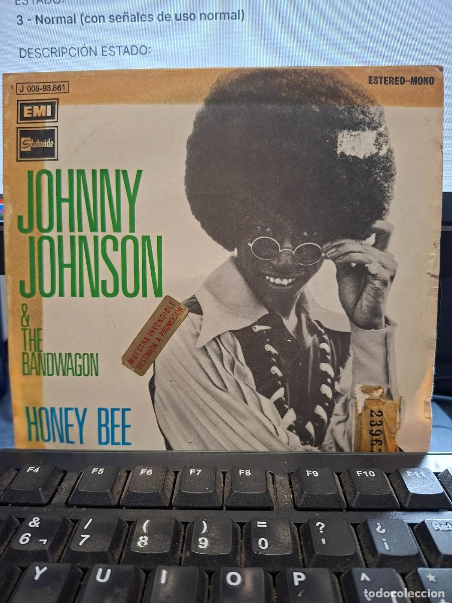 Vinyl-Schallplatten: JOHNNY JOHNSON AND THE BANDWAGON - HONEY BEE - SINGLE DE VINILO - C- 35