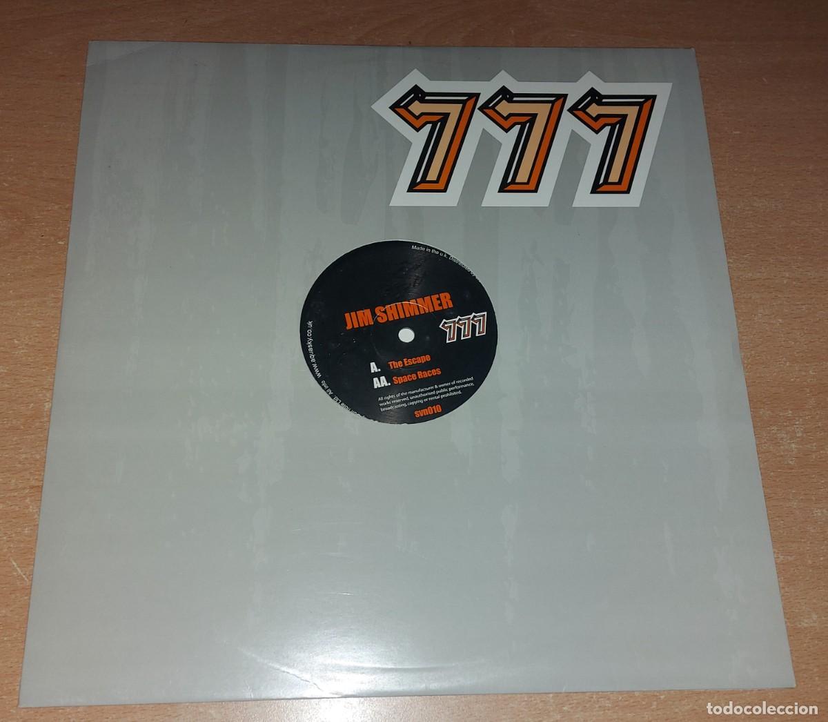 Discos de vinilo: Maxi vinilo 12&rdquo; Jim Shimmer The Escape a&ntilde;o 2006 breakbeat