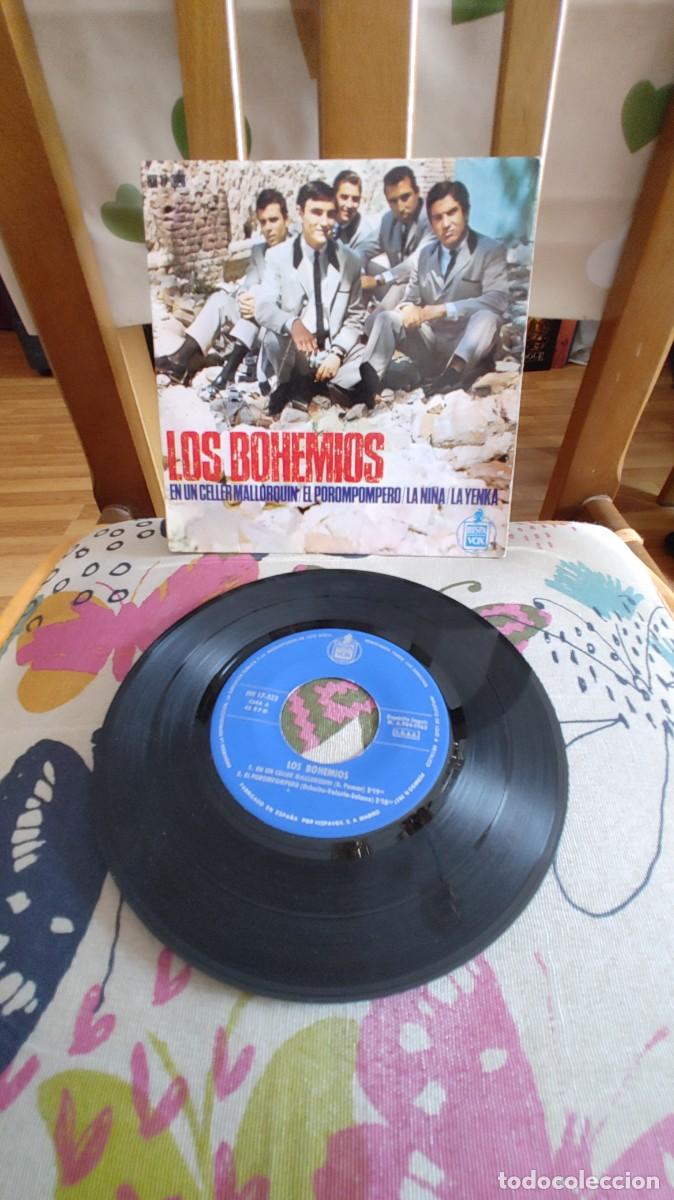 Discos de vinilo: LOS BOHEMIOS-EP EN UN CELLER MALLORQUIN +3