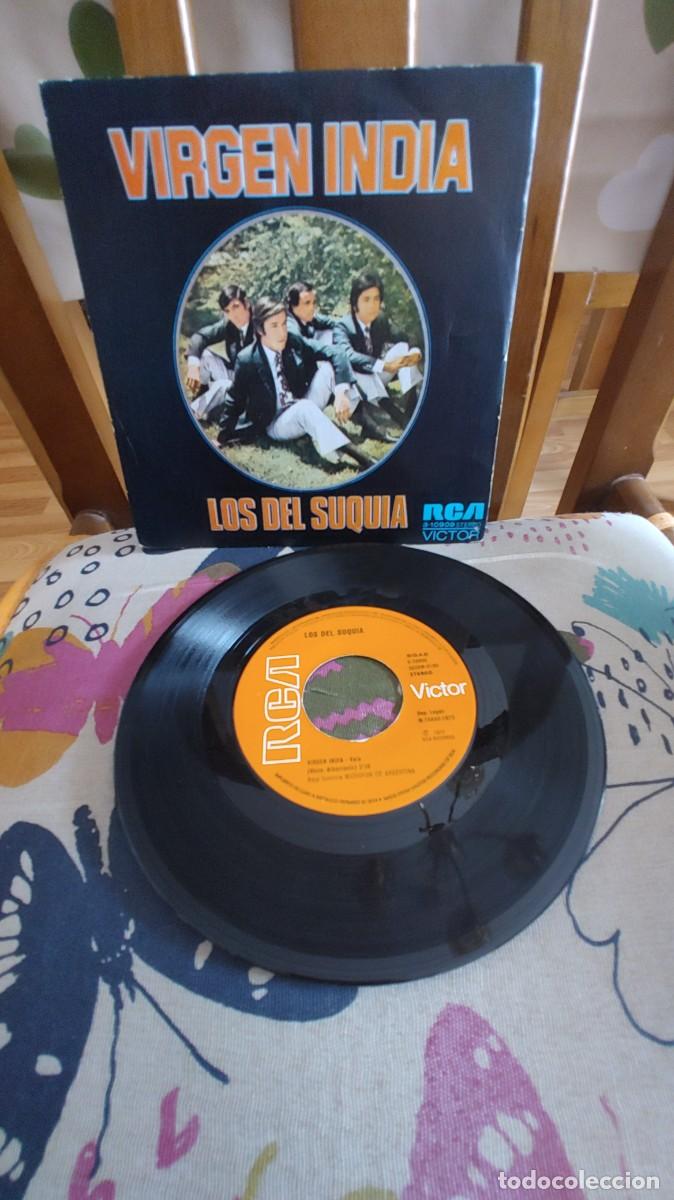 Discos de vinilo: LOS DEL SUQUIA-SINGLE VIRGEN INDIA