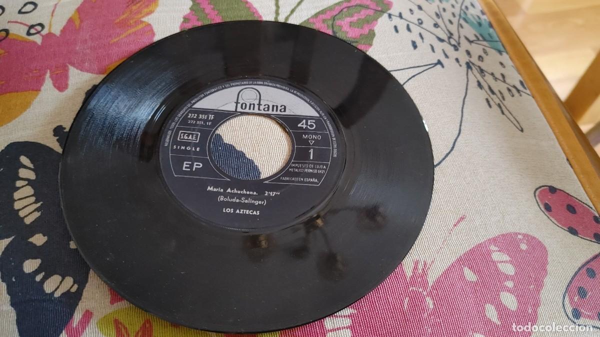 Discos de vinilo: LOS AZTECAS-SINGLE MARIA ACHUCHENA