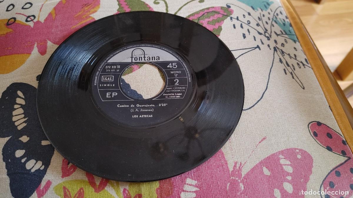 Discos de vinilo: LOS AZTECAS-SINGLE MARIA ACHUCHENA - Foto 2