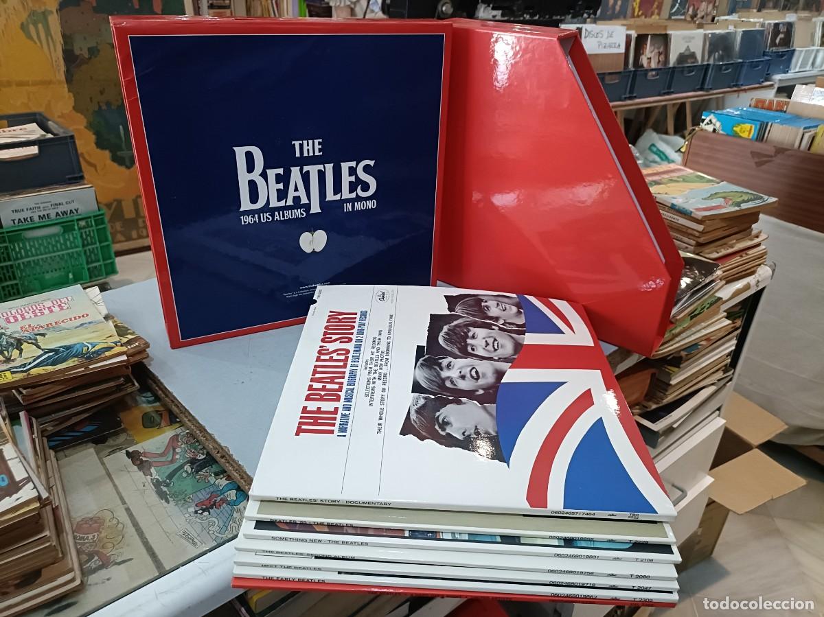Discos de vinilo: The Bealtes - 1964 US Albums In Mono - Box contiene 7 LPs., uno Doble - 2024