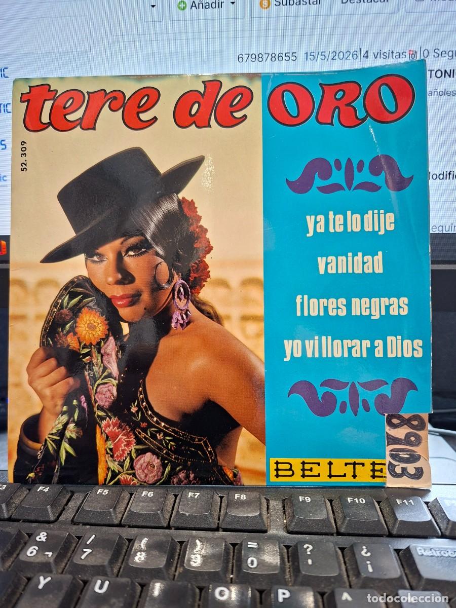 Discos de vinilo: TERE DE ORO - YA TE LO DIJE - EP DE VINILO - C- 57