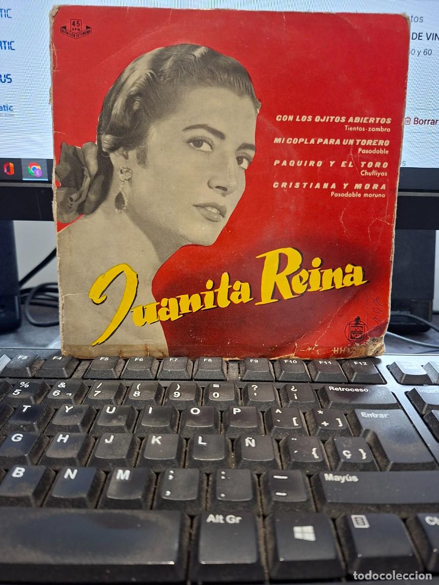 Discos de vinilo: JUANITA REINA - CON LOS OJITOS ABIERTOS - EP DE VINILO - C- 57