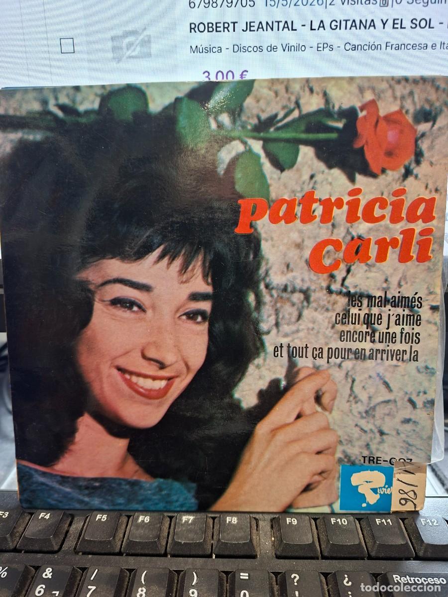 Discos de vinilo: PATRICIA CARLI - LES MAL AIMES - EP DE VINILO - C- 57