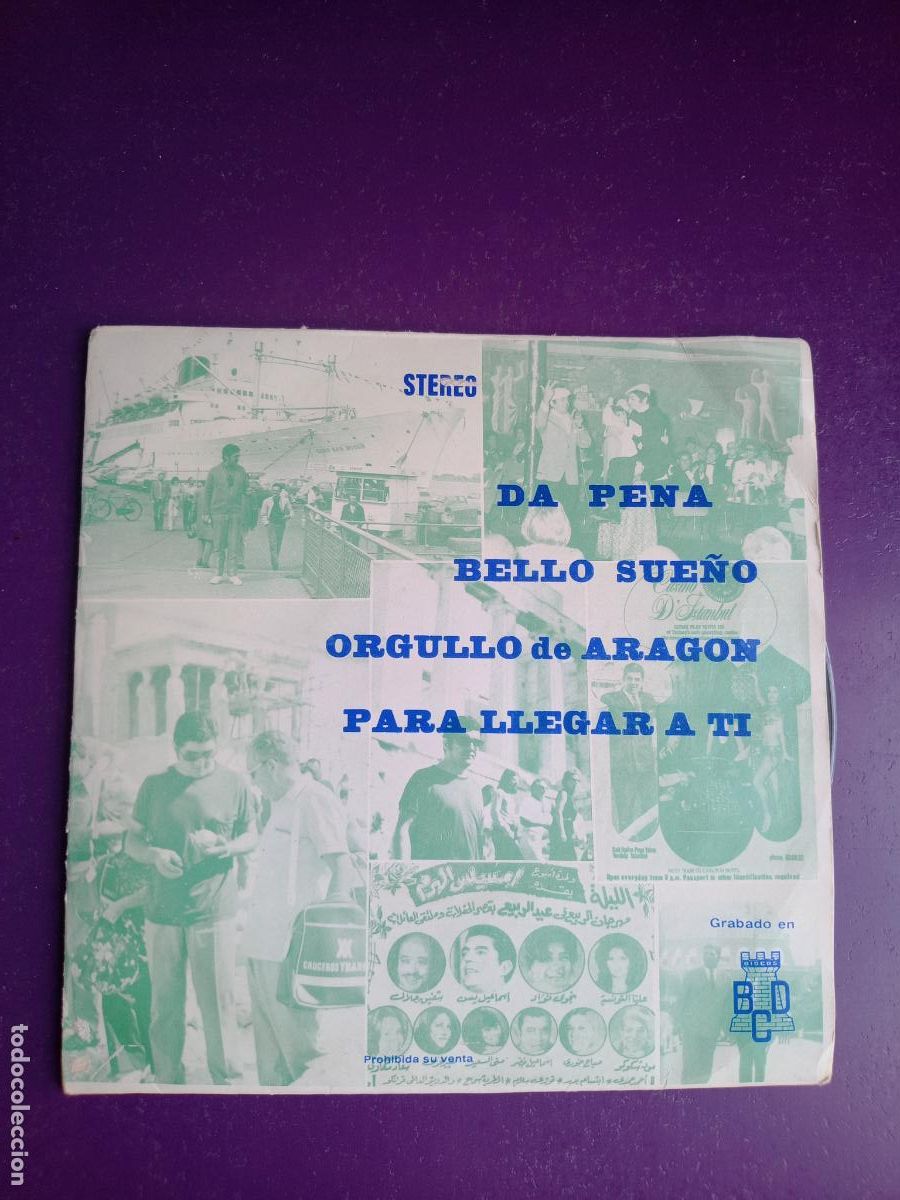 Discos de vinilo: ORQUESTA FANTASIA Y NARBO EP BCD 1971 - DA PENA/ BELLO SUE&Ntilde;O +2 FOX - SWING - PASODOBLE -