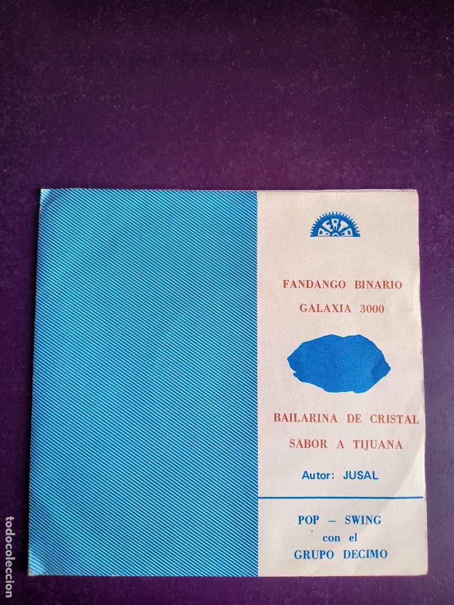 Discos de vinilo: Pop - Swing Con El Grupo Decimo - EP BERTA 1969 - FANDANGO BINARIO / GALAXIA 3000 +2 - JAZZ LOUNGE