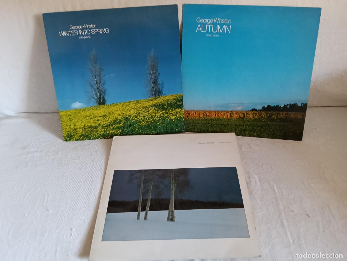 Discos de vinilo: GEORGE WINSTON Lote 3 Lps NUEVOS.Ver titulos y dem&aacute;s informaci&oacute;n en fotos.Posible Venta por separado